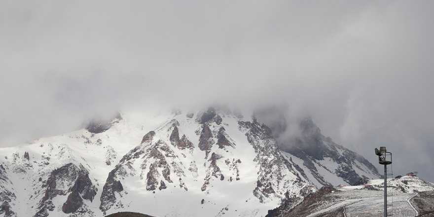 Erciyes beyaz rahmete kavuştu