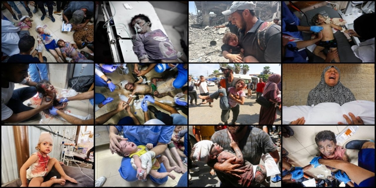 İnsan Hakları Beyannamesi mi? Gazze'de çöktü çöktü!