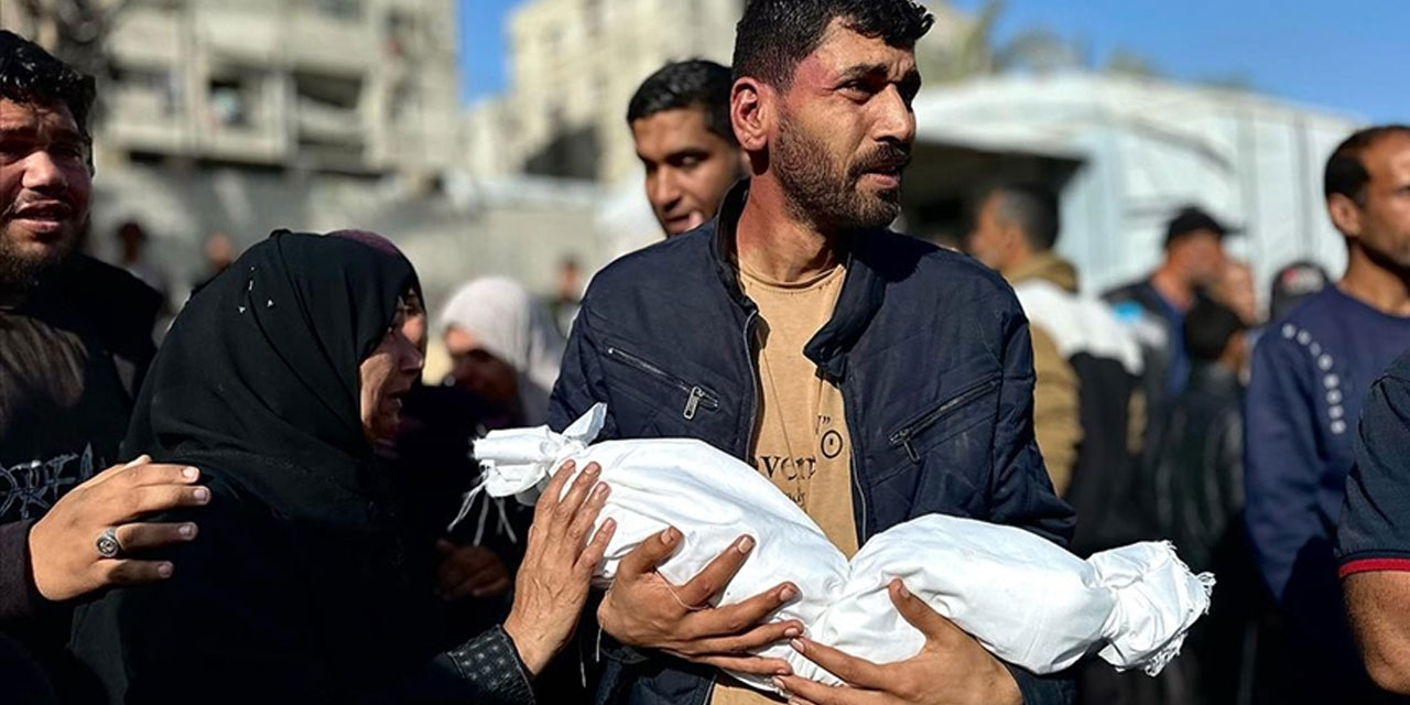 Terörist israil Gazze'deson 24 saatte 69 masumu daha öldürdü