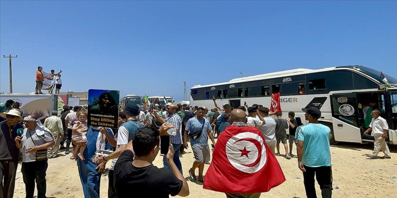 Gazze yolcusu Mağrib Direniş Konvoyu iki gündür Libya’nın doğusuna giremiyor