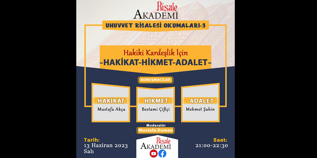 Risale Akademi Uhuvvet Risalesi Okumaları