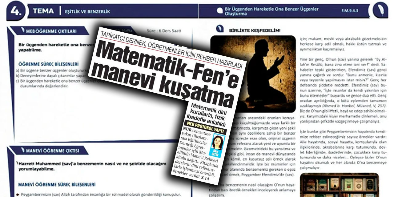 Ders kitaplarında Allah'ın hatırlatılmasından niye rahatsız oluyorlar?