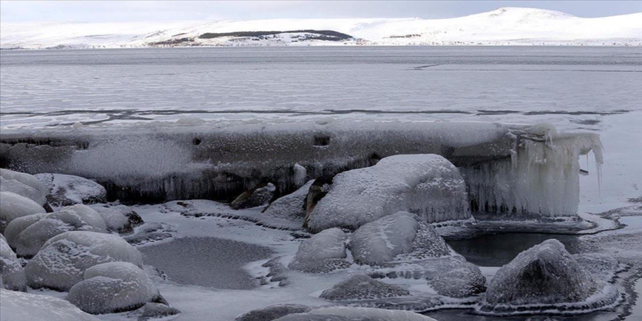 Burası Sibirya değil, Türkiye: Her şey dondu