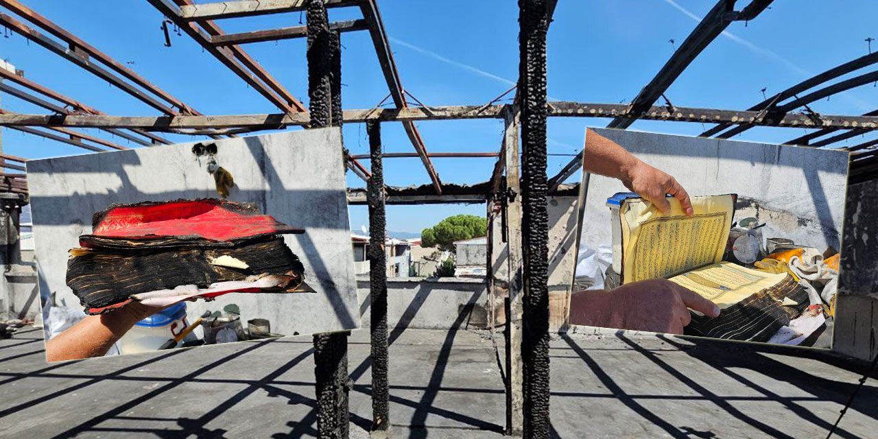 Yanan evde Kur'an-ı Kerim şaşkınlığı: Bu bir mucize değil midir?