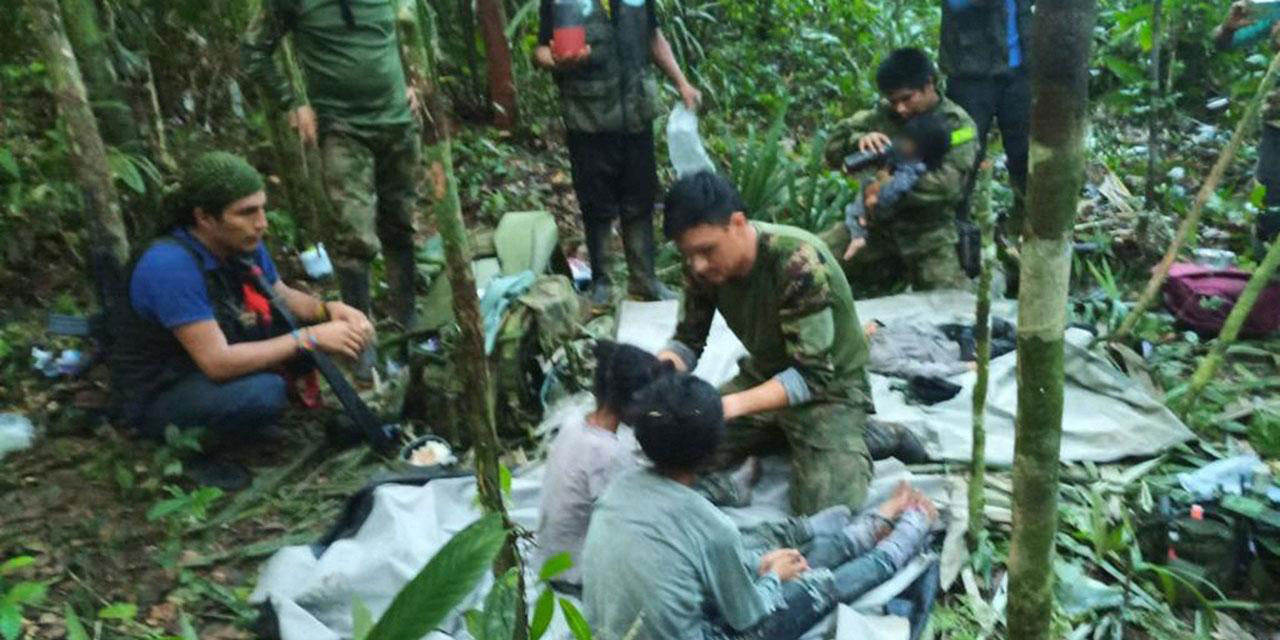 Öldürmeyen Allah öldürmez: 40 gün önce düşen küçük uçaktaki 4 çocuk sağ bulundu