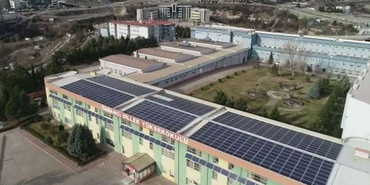 Karabük Üniversitesi'nin enerjisinin yüzde 80’i güneşten