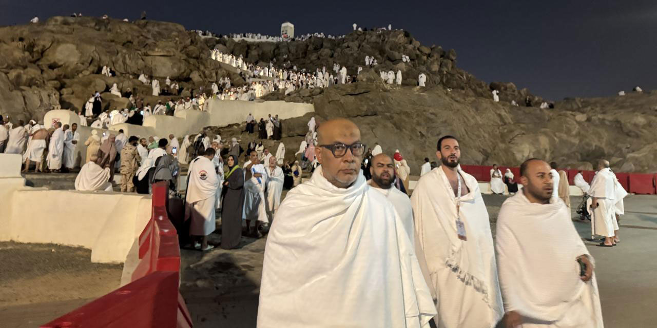 Hacı adayları Arafat'a ulaştı