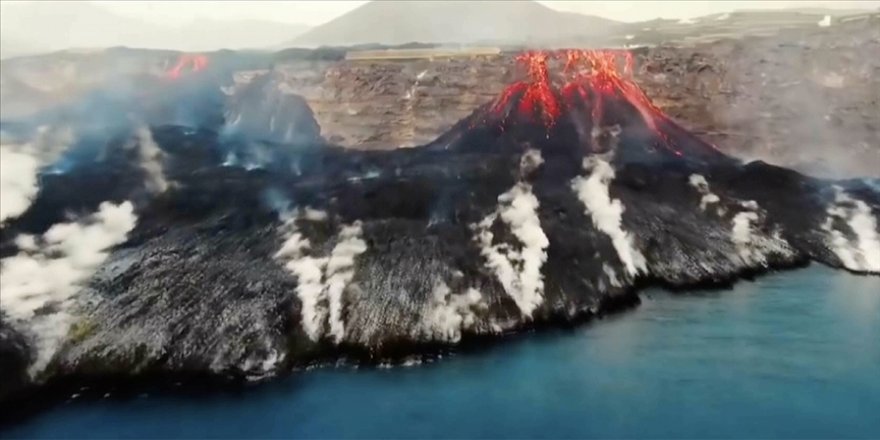 İspanya'daki Cumbre Vieja Yanardağı'nın lavları 431 hektarlık alanı kapladı