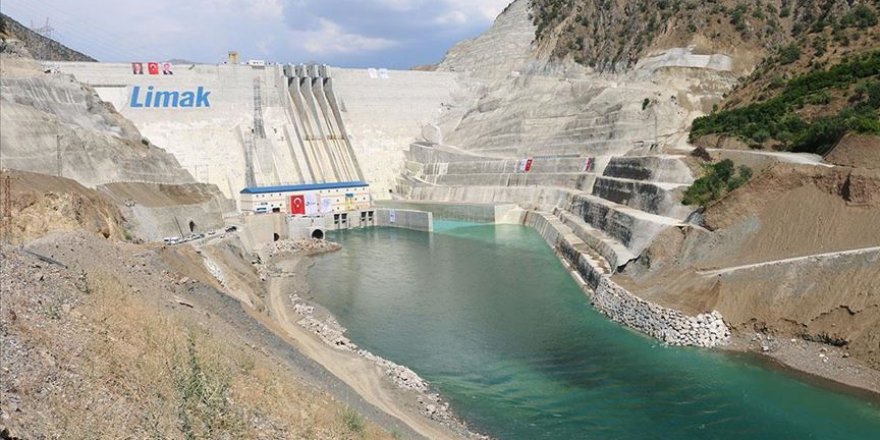 Elektrik üretiminde barajlı hidroelektrik santralleri ilk sırada