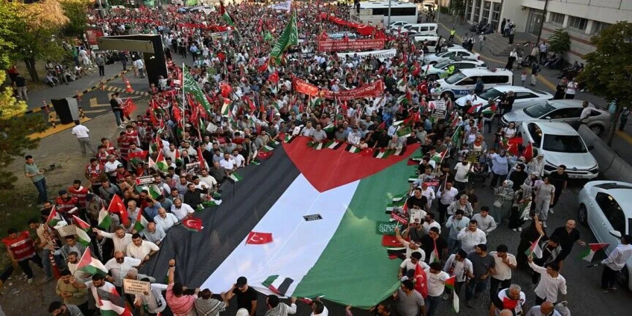 Ankara'da 'Gazze İçin Özgür Filistin Yürüyüşü' yapılacak