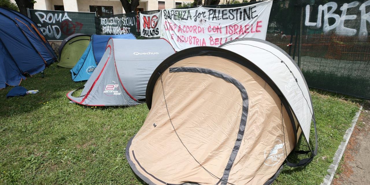 Roma Sapienza Üniversitesi öğrencileri: Filistin halkının yanındayız