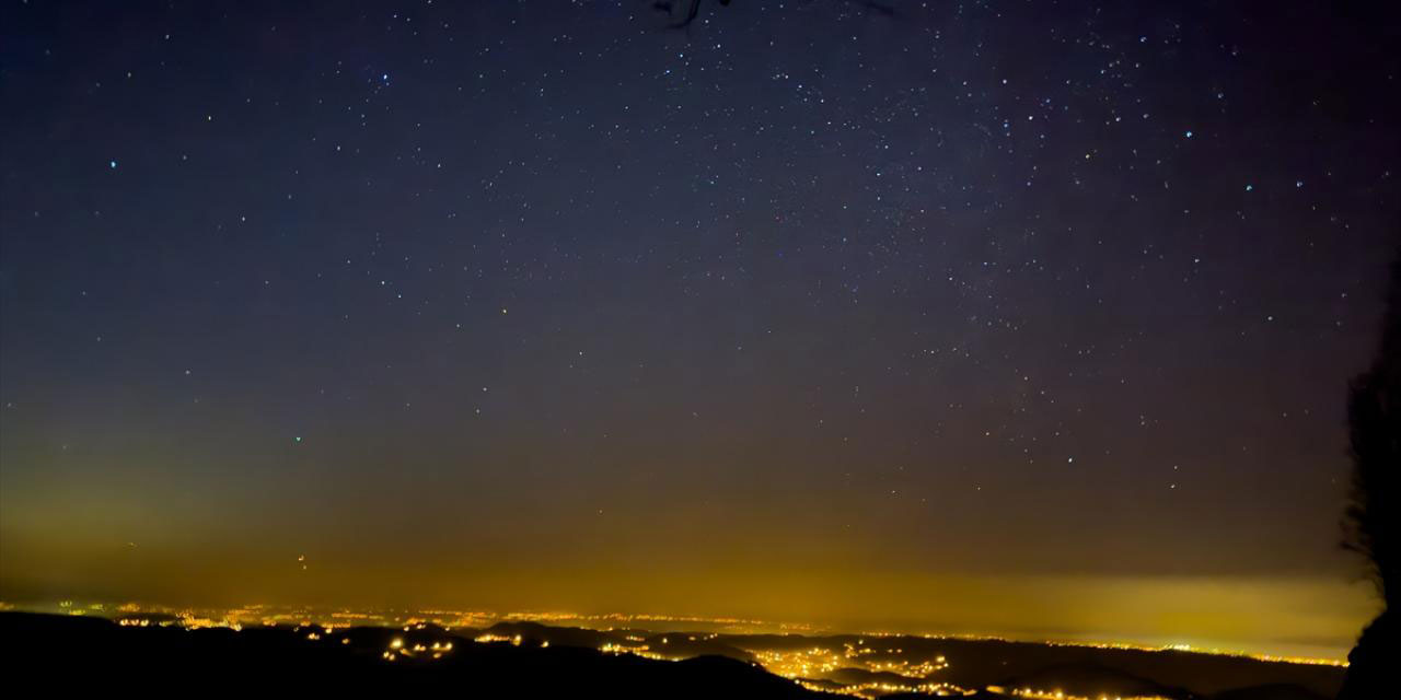 Sakarya'da yıldızlı gece