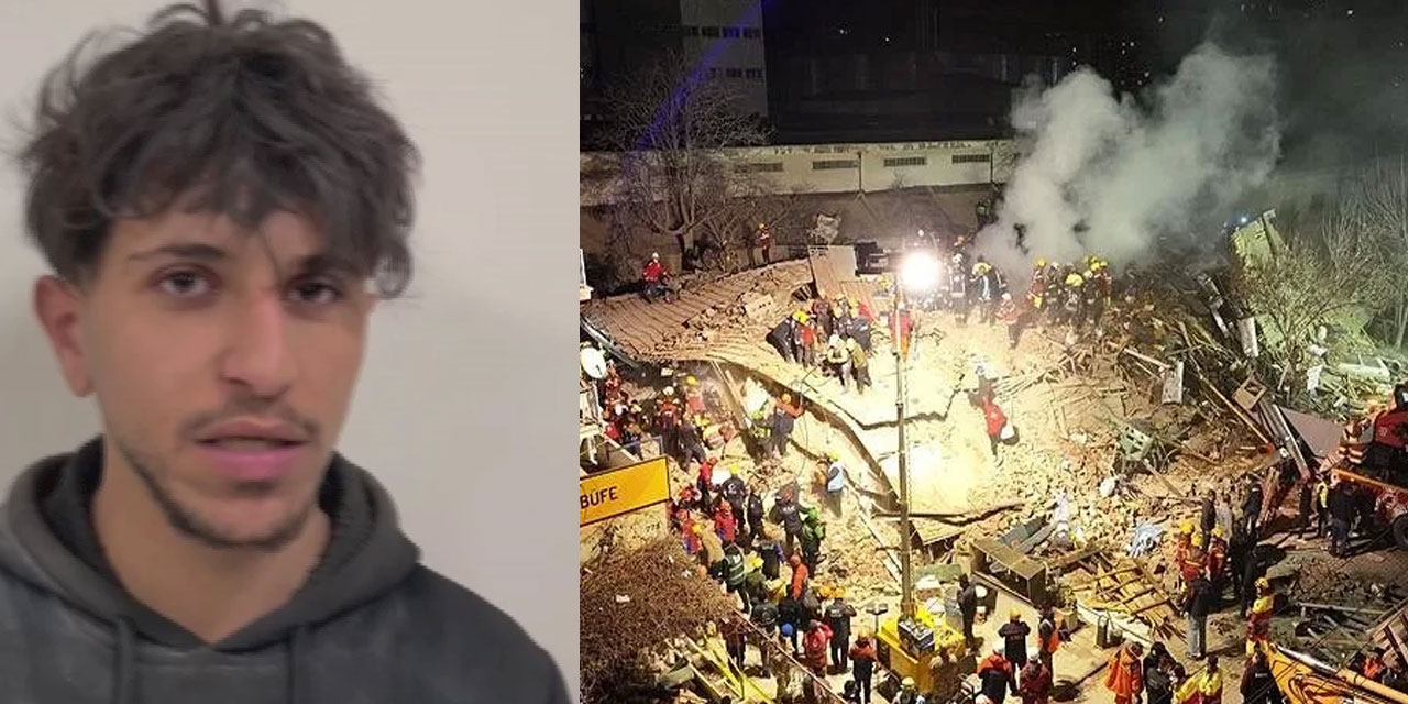 Konya'da bina çökmeden zillere basarak herkesi dışarı çıkaran kahraman: Ali El Hüseyin