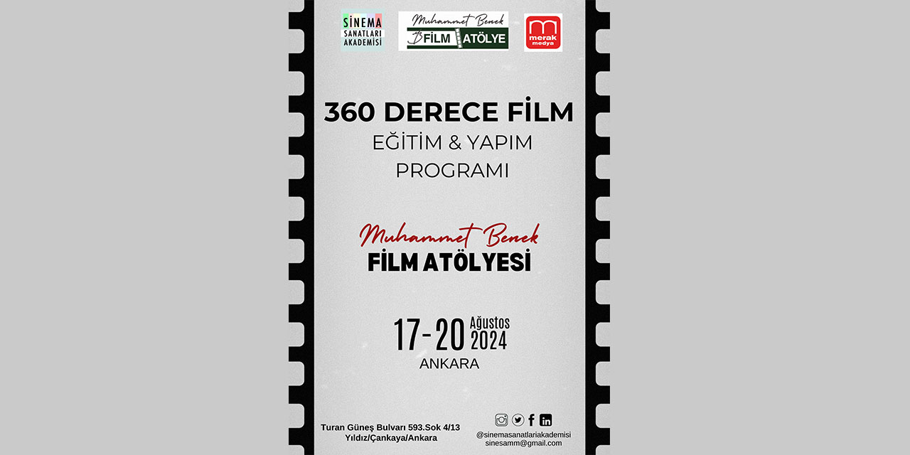Sinema Sanatları Akademisi Muhammet Benek Film Atölyesi'ne başvurular başladı