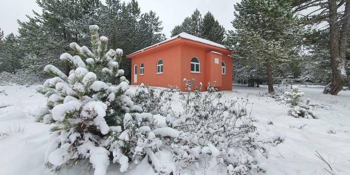 Manisa'nın yüksek yerleri de beyaza büründü