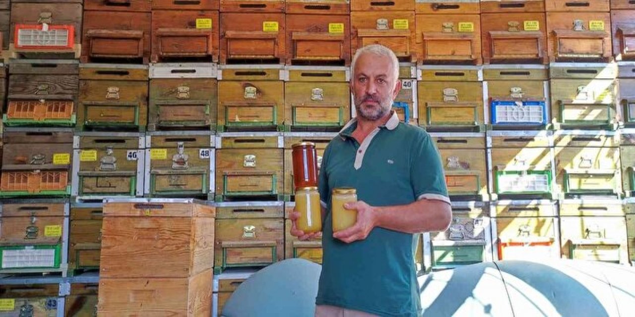 Erzurum'da beyaz bal şaşkınlığı: İlk defa böyle bir şeyle karşılaştık