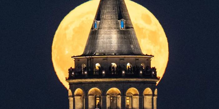 Türkiye'den 'Süper Ay' manzaraları