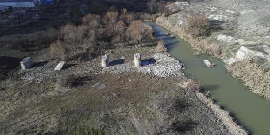 Ankara'da 86 yıllık köprü çalındı