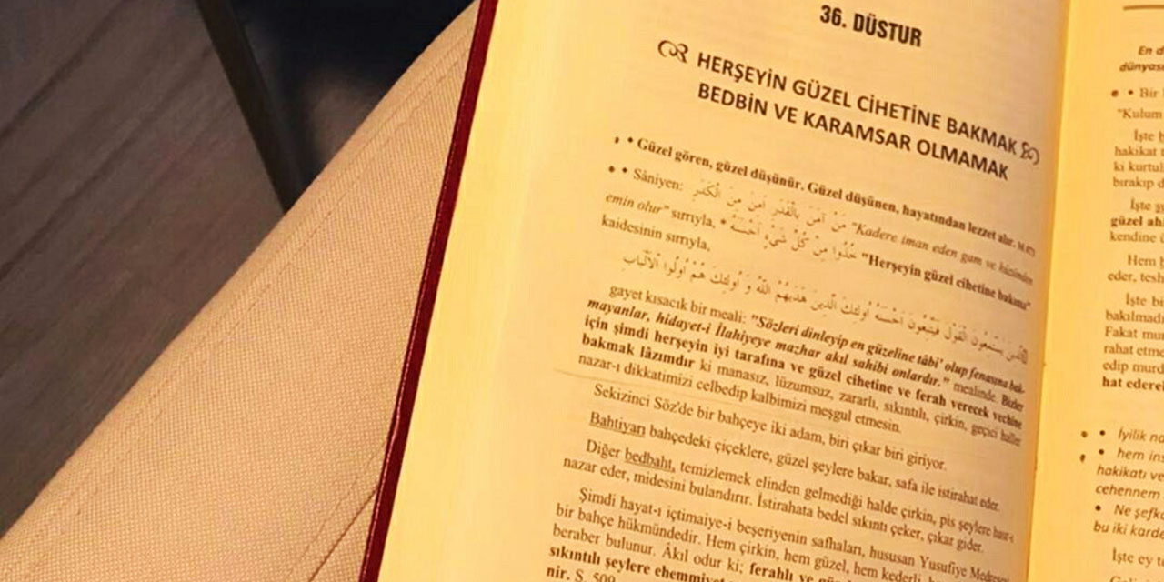 Bediüzzaman: Nurlar, sırran tenevveret sırrıyla, perde altında daha ziyade işliyor