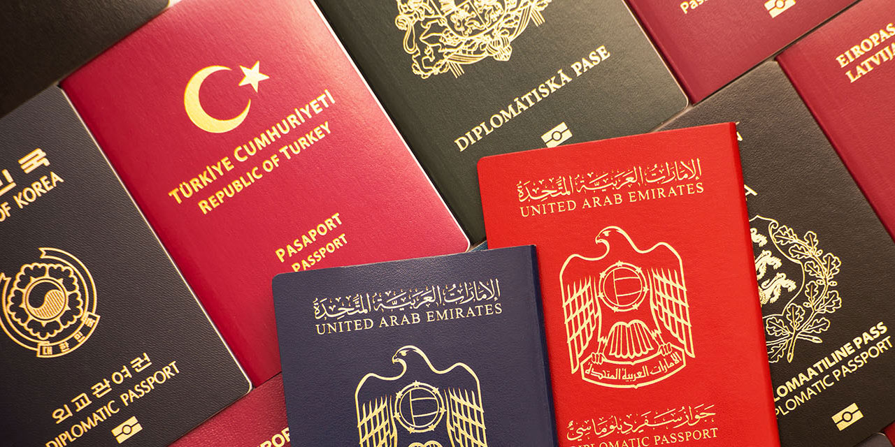 Pasaport renkleri niye sadece dört renkten oluşuyor?