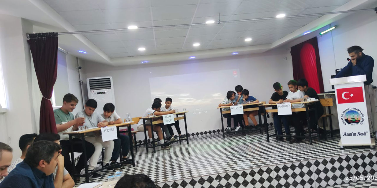 Mardin'de Risale-i Nur bilgi yarışması yapıldı