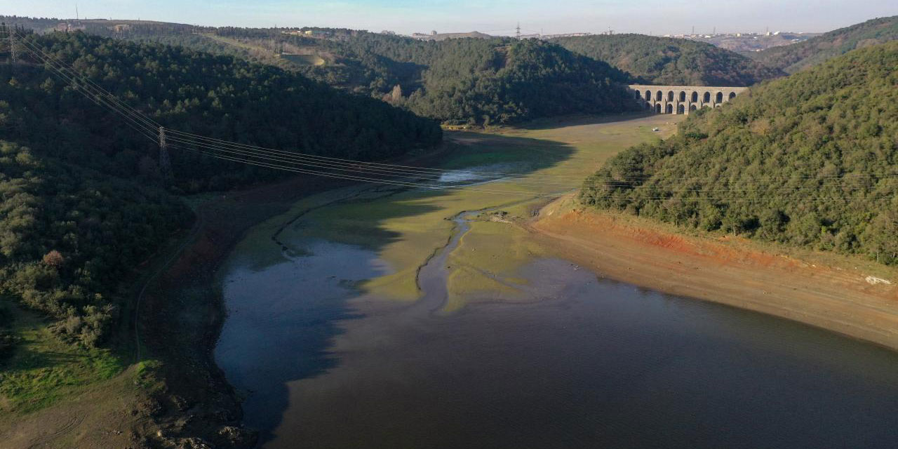 İstanbul'da barajların doluluk oranı yüzde 35,42 oldu