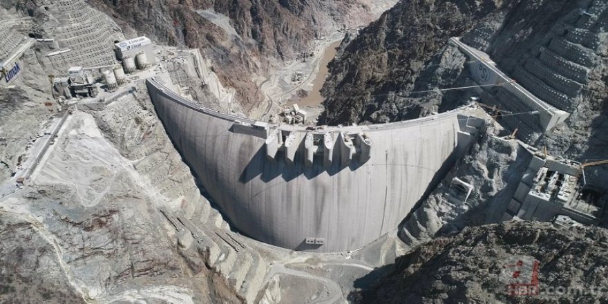 Türkiye’nin en büyük barajının yüzde 91'i tamamlandı