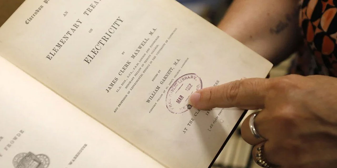 Okuyup getireceğim denilen kitap 119 yıl sonra kütüphaneye döndü