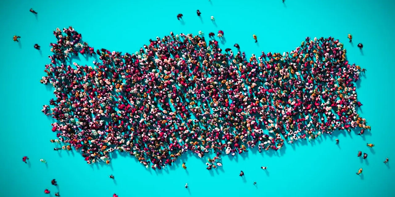 Türkiye, 85 milyon 664 bin 944 kişilik nüfusuyla 194 ülke arasında 18'inci sırada