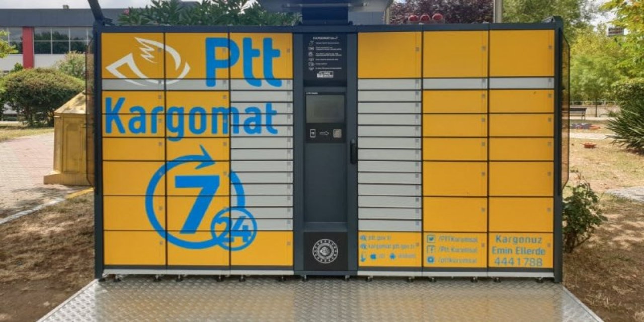 PTT Kargomat 1,2 milyon kişi tarafından kullanıldı
