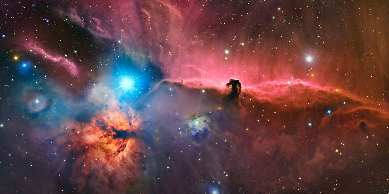 Nereye baksan İlahi sanat: Atbaşına benzetilen gök cisminin net görüntüsü yakalandı