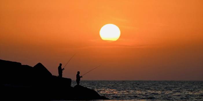 Akçakoca'da gün batımı