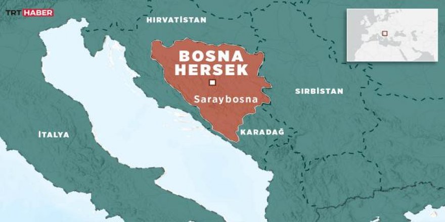 Saraybosna'da ramazanın gelişi dolayısıyla hurma ve imsakiye dağıtıldı