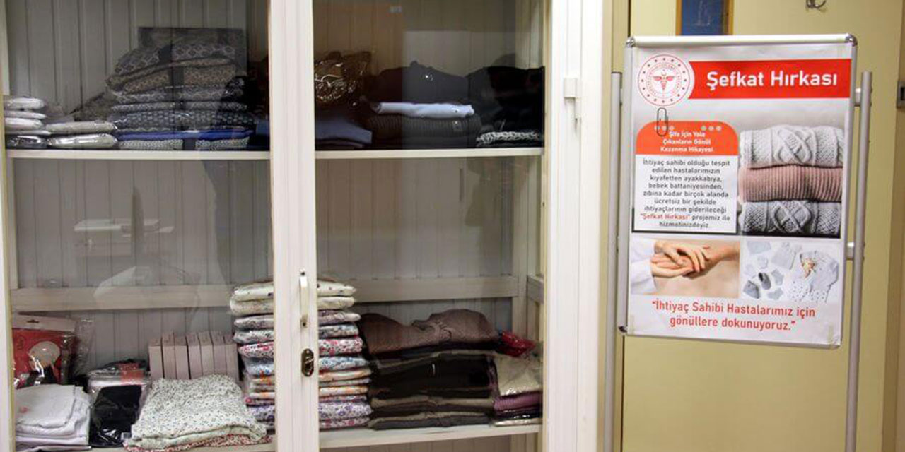 Şefkat Hırkası: Sağlık personeli bağışlıyor, acil hastalara veriliyor