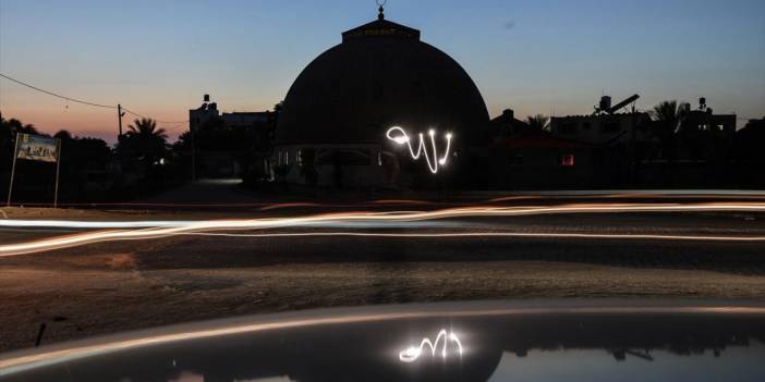 Gazze'deki el-Kubbe Camisi, farklı mimarisiyle görenleri şaşırtıyor