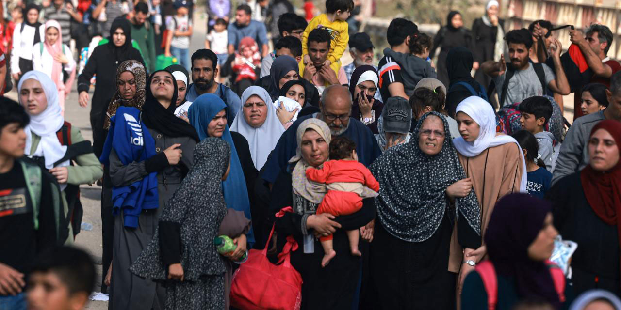 BM: Refah'ta son 3 haftada 1 milyon Filistinli yerinden edildi