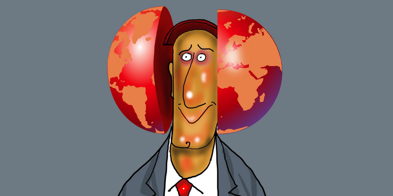 En trajikomik at gözlüğü