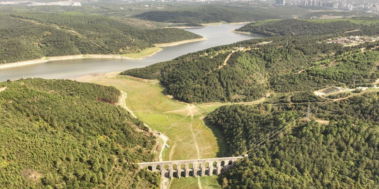 İstanbul'da barajlardaki doluluk oranı yüzde 23'e kadar indi