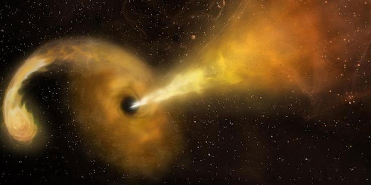 Uzayda sır dolu bir patlama