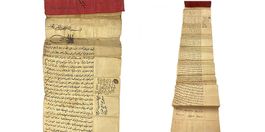 Fatih Sultan Mehmet tuğralı vakfiyenin satışı durduruldu