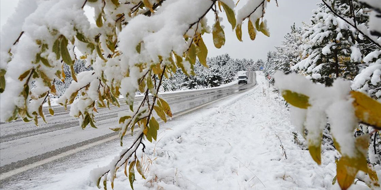 Dün 70 ilde hava sıcaklığı sıfırın altına düştü