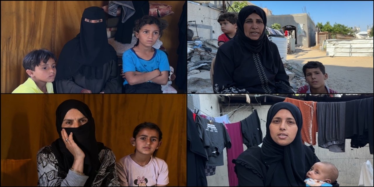 Gazzeli anneler, dünyadaki tüm annelere seslendi