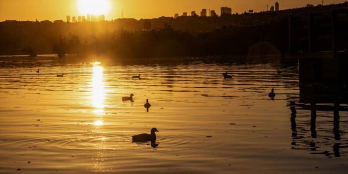 Ankara'da gün batımı