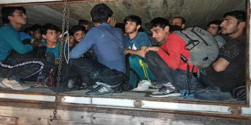 Ankara'da 92 düzensiz göçmen yakalandı