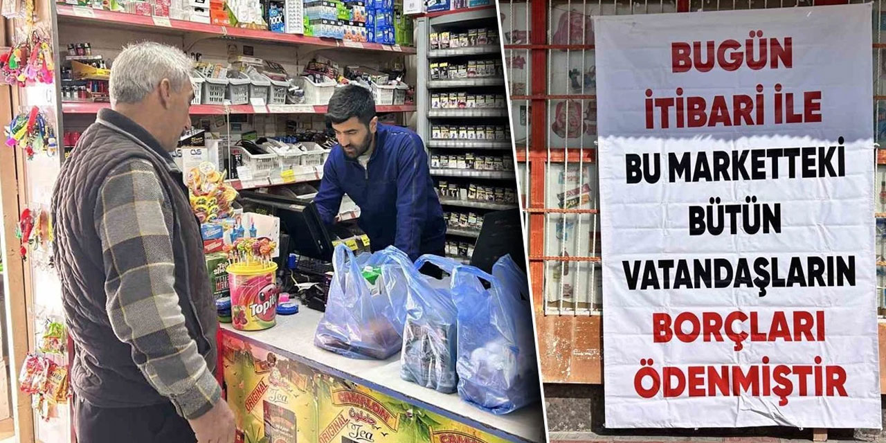 Depremzedelerin 1 milyon 600 bin liralık veresiye borcunu ödeyip kayıplara karıştı