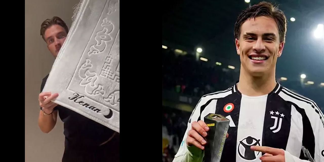 'Namaz kılıyorum' diyen Kenan Yıldız’a seccade hediye edildi