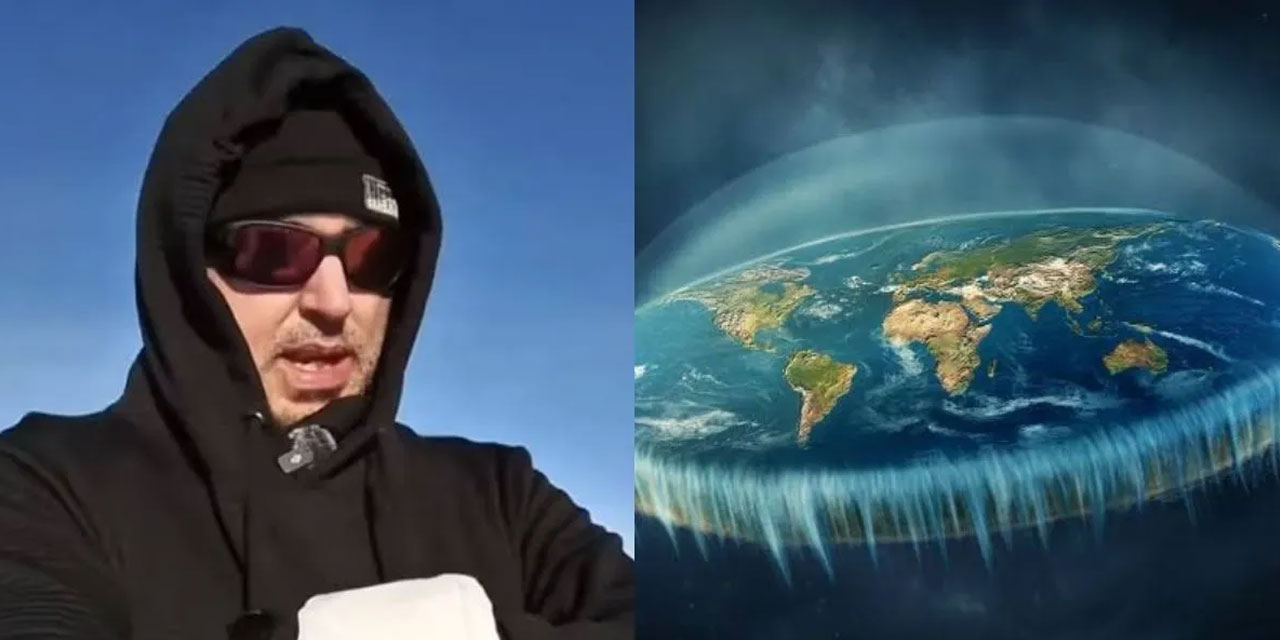 Dünya'nın düz olduğunu iddia eden adam, Antarktika'ya gidince tövbe etti!