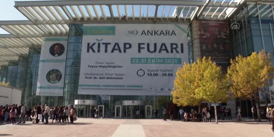 Ankara Kitap Fuarı hafta sonu 90 bini aşkın ziyaretçi ağırladı