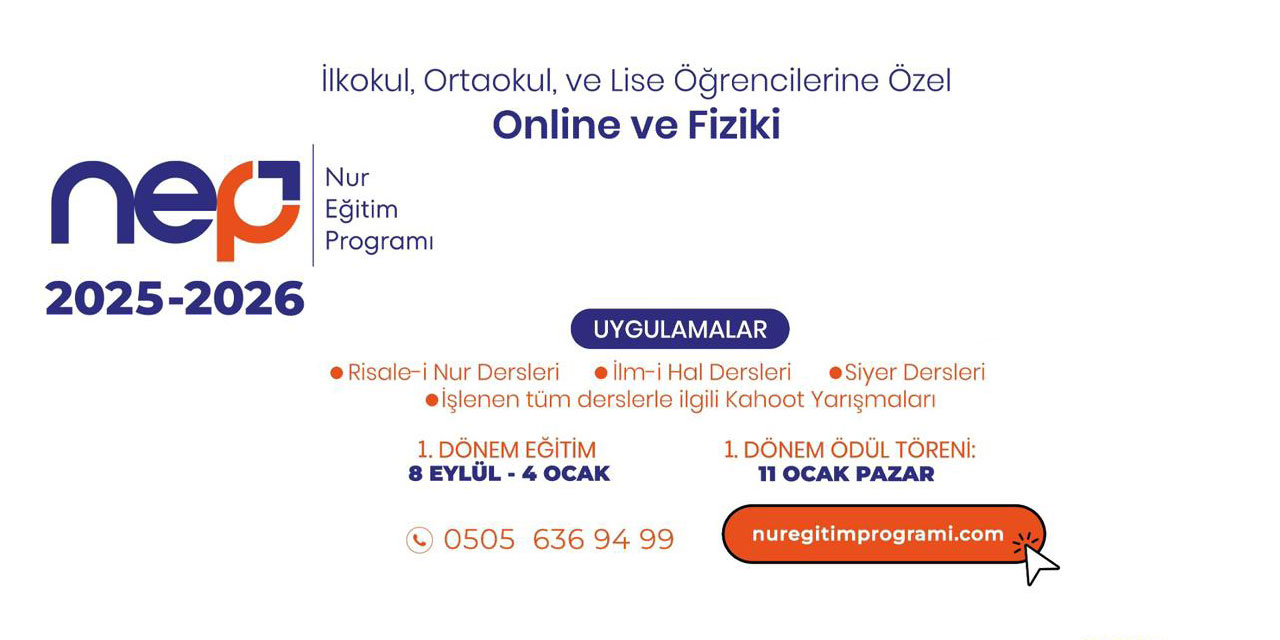 Nur Eğitim Programı 6. Dönemi Başlıyor: Gençler İçin Büyük Fırsat