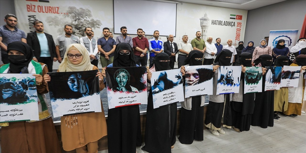 Suriye'de alıkonulan kadınlar, rejim zindanlarında yaşadıklarını resmetti
